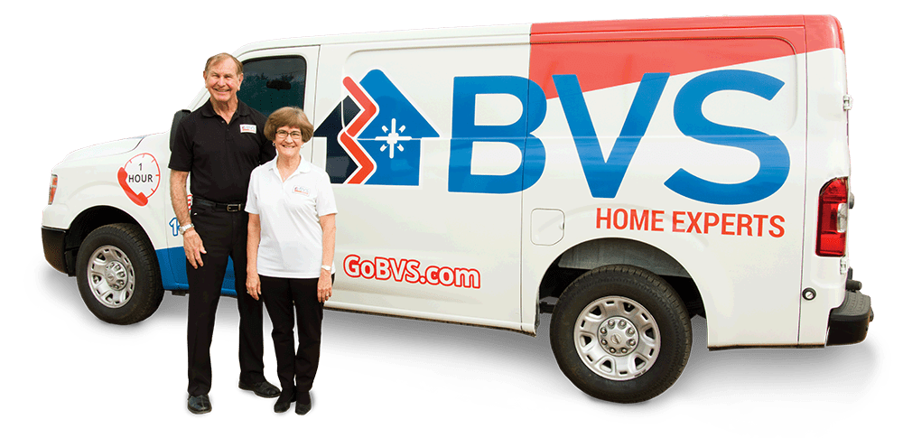 BVS Owners in front company van
